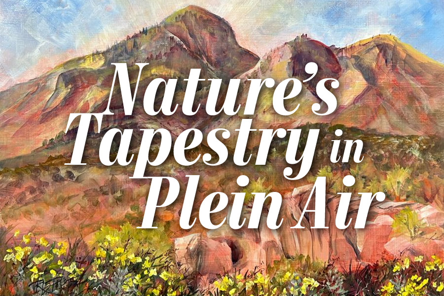 nature's tapestry in plein air
